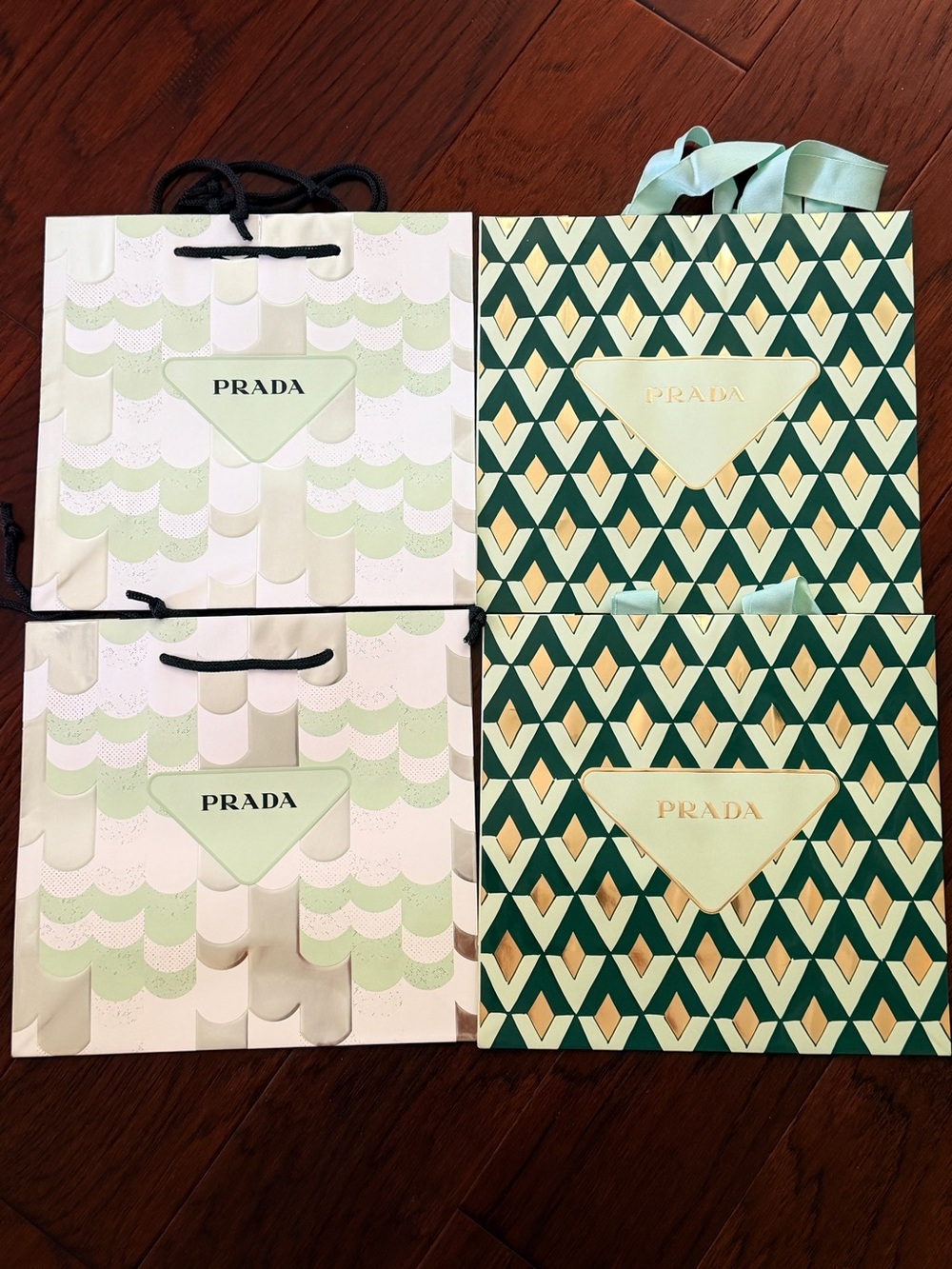 Prada Paper Gift Bag x 4pcs Medium (10.5” x 10” x 4.5”) - Picture 10 of 10